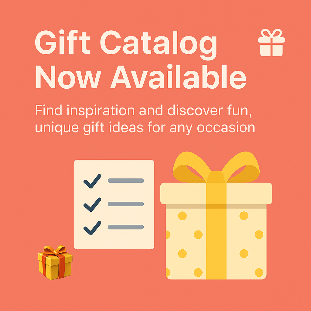 Gift catalog added